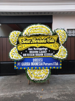 Papan Bunga Duka di Cikande