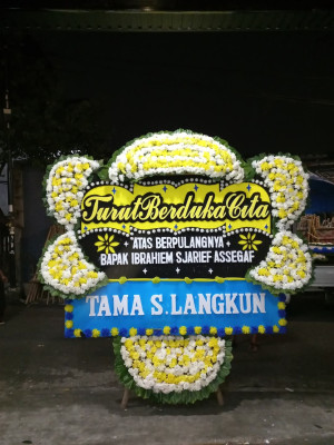 Papan Bunga Duka di Cikande
