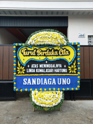Papan Bunga Duka di Cikande